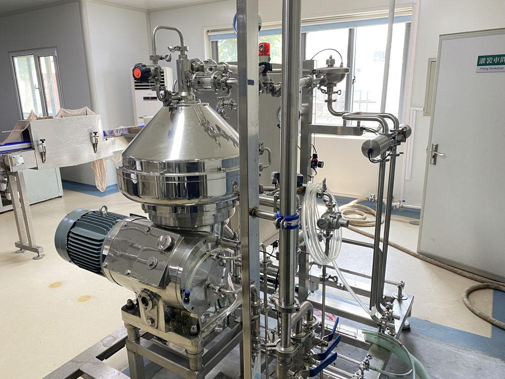  3000L-4000L/Hr Disk Centrifugal Craft Beer Separator